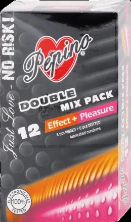 Pepino kondómy Double Mix pack 12ks