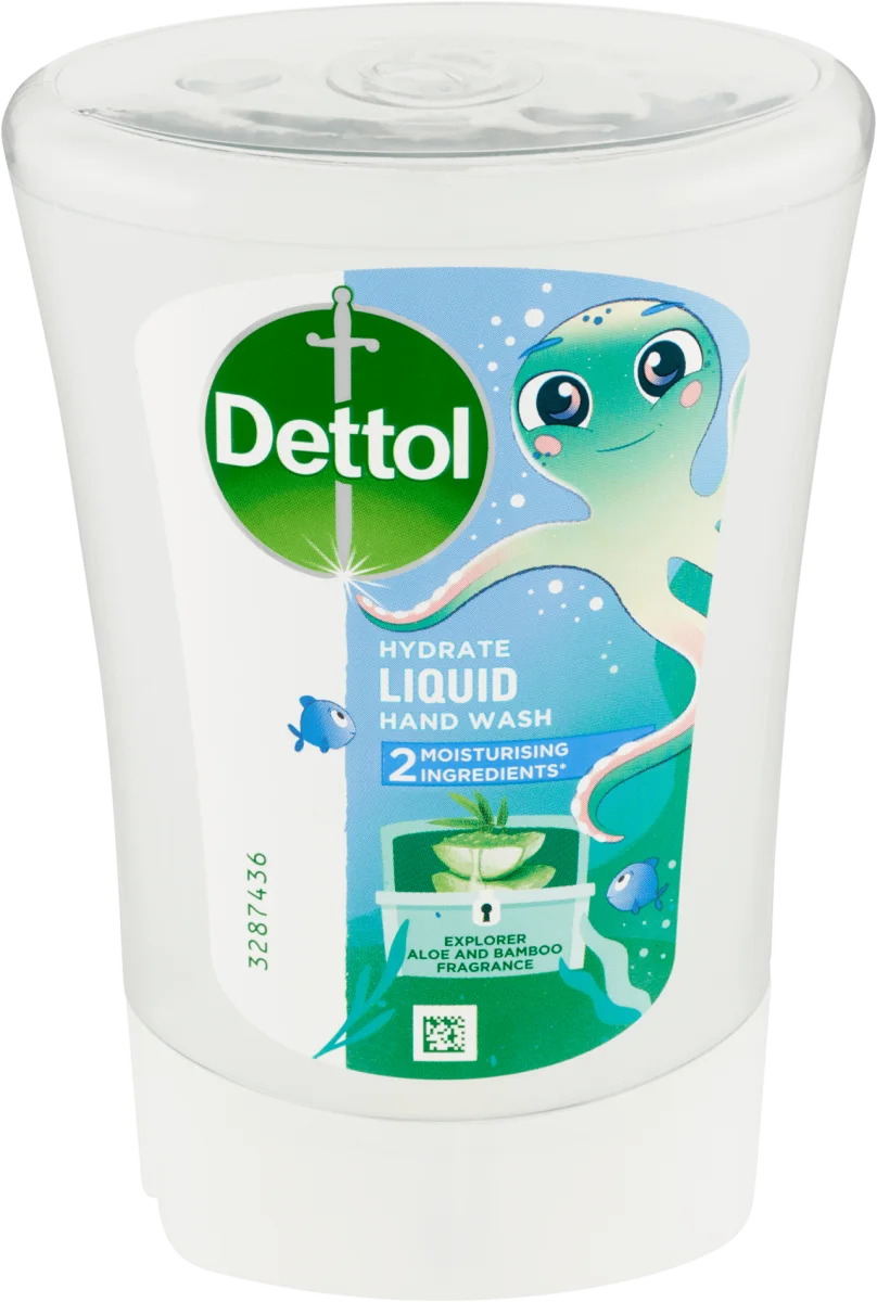 Dettol kids náplň do bezdotykového dávkovača Dobrodruh aloe vera 250ml