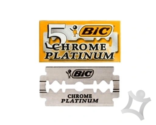 BIC plátkové žiletky Chrome platinum 5ks