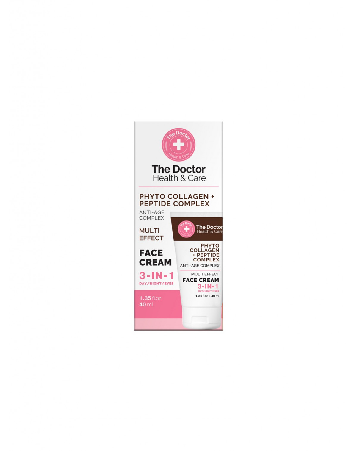 The Doctor krém na tvár 3v1 Phyto Collagen -Peptide complex 40ml