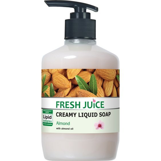 Fresh Juice krémové tekuté mydlo Almond 460ml