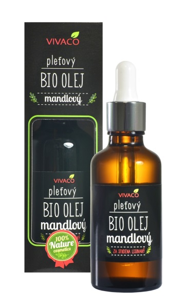 Vivaco BIO OLEJ pleťový Mandľový - s pipetou 50ml