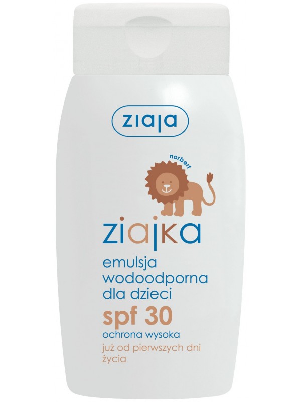 Ziaja Kids vodeodolná emulzia na opaľovanie SPF 30+ 125ml