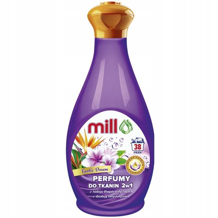 Mill avivážny prostriedok+parfém na prádlo Exotic Dream 38 pracích dávok 760ml