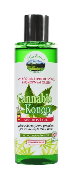 Vivaco HerbExtract Cannabis konopný sprchový gél 200ml