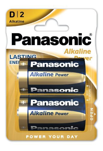 PANASONIC alkalické batérie LR20APB/2BP EU D 1,5V 2ks