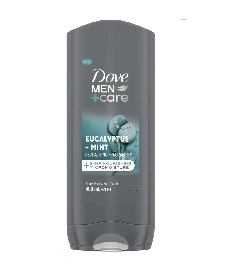 Dove pánsky sprchový gél eucalyptus+mint 400ml