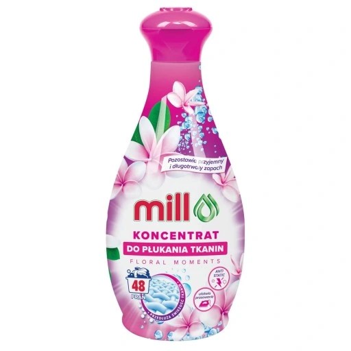 Mill avivážny prostriedok Floral Moments  1,3L/ 48 pracích dávok