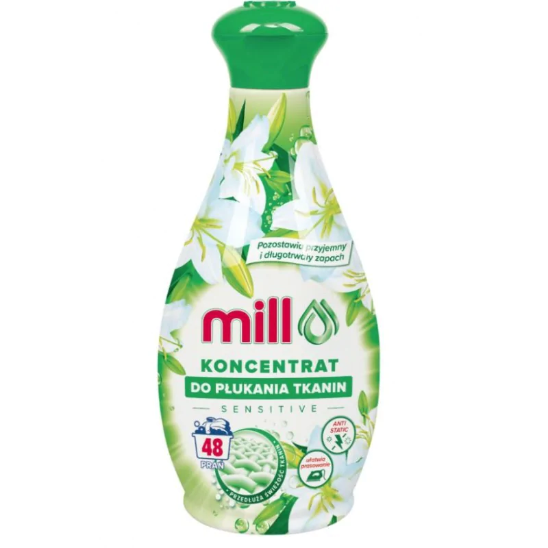 Mill avivážny prostriedok Sensitive 1,3L/ 48 pracích dávok