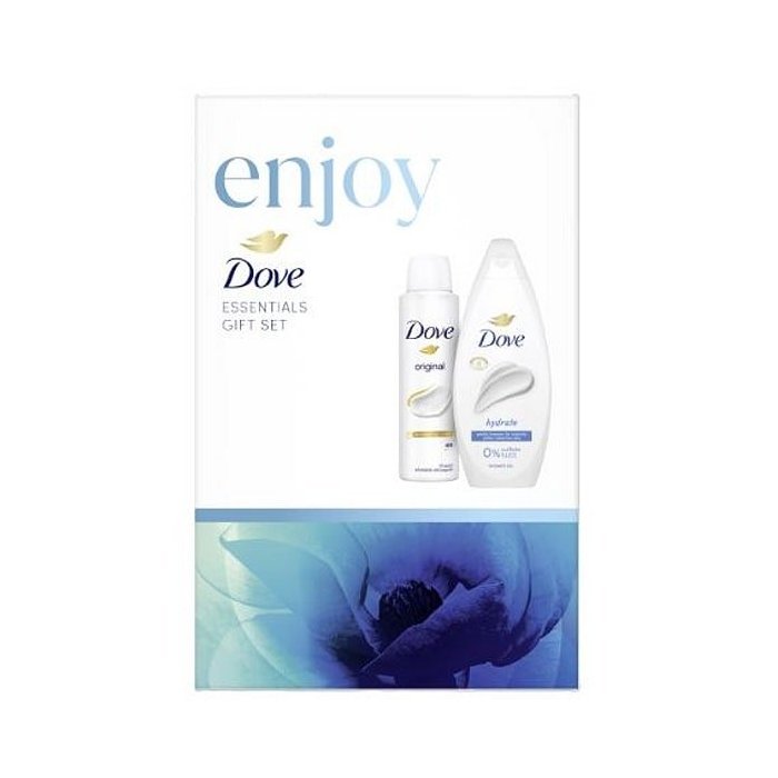 Dove darčeková kazeta ENJOY sprchový gél 250ml + antiperspirant 150ml