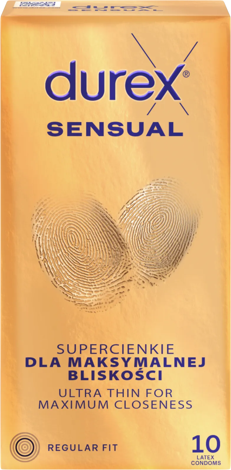 Durex kondómy Sensual 10ks