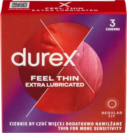 Durex kondómy Feel Thin 3ks