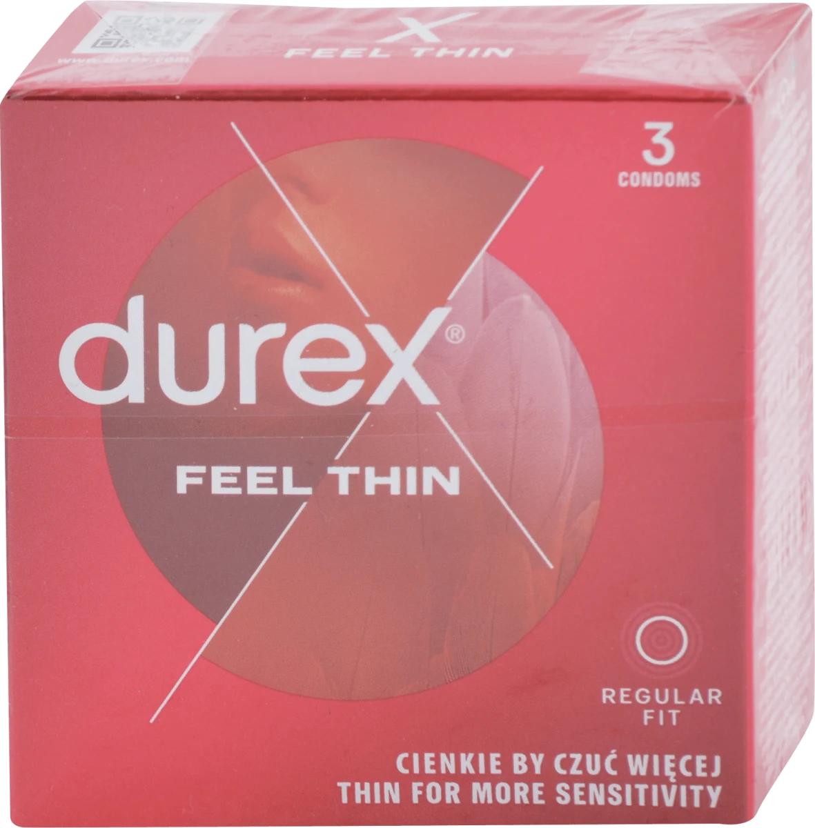 Durex kondómy Feel Thin Classic 3ks