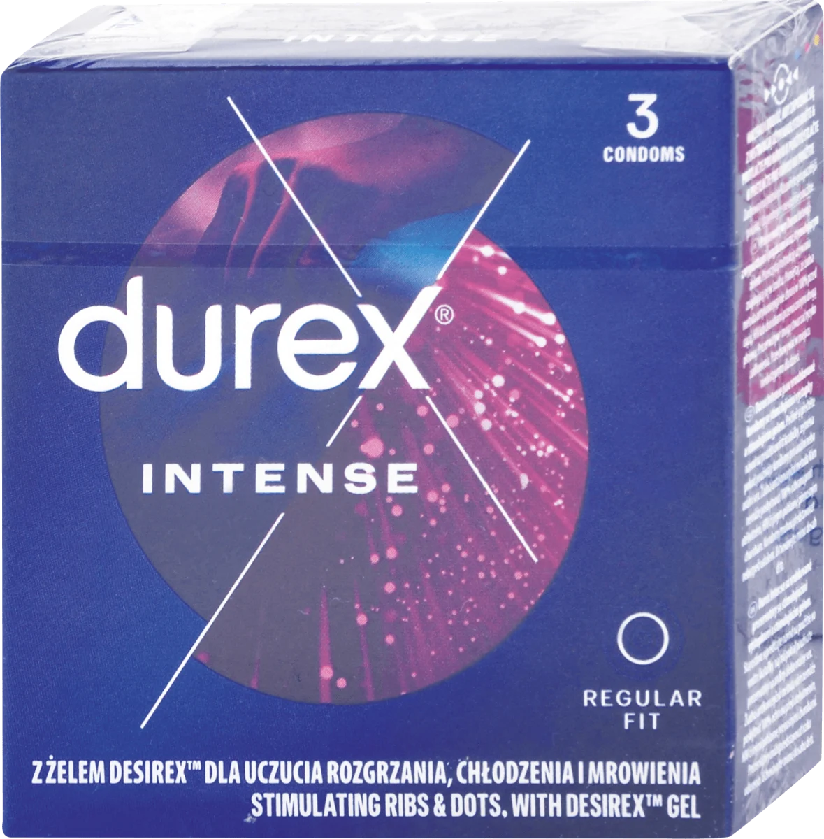 Durex kondómy Intense 3ks