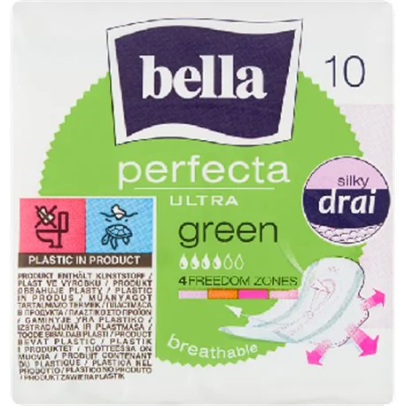 BELLA hygienické vložky PERFECTA GREEN 10ks