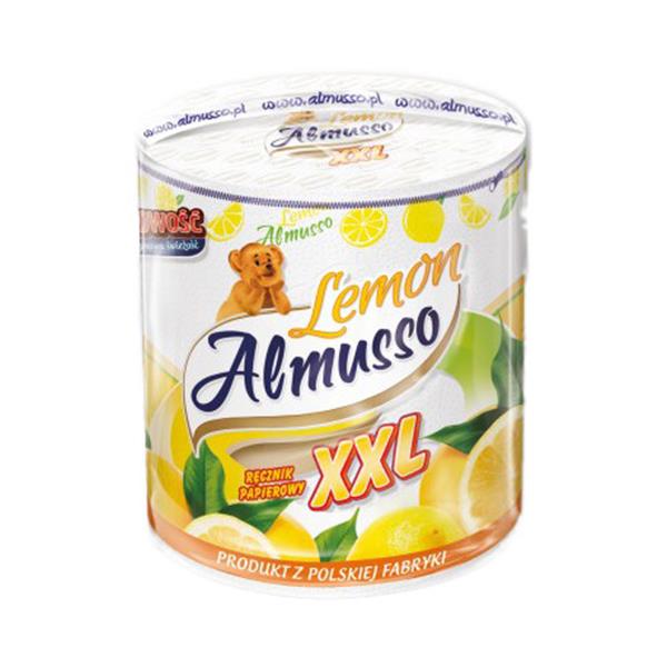 Almusso kuchynské utierky XXL Lemon 2-vrstvové