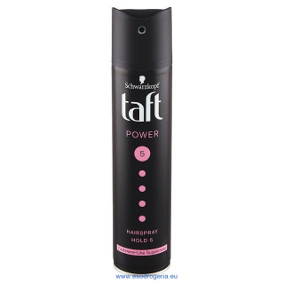 TAFT LAK NA VLASY 250ML POWER CASHMERE TOUCH MEGA STRONG 5