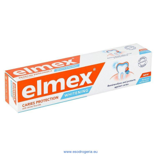 Elmex zubná pasta caries protection whitening 75ml