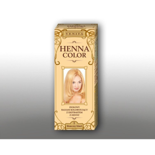 HENNA 75ML BYLINNÝ BALZAM COLOR 1 SLNEČNÝ BLOND