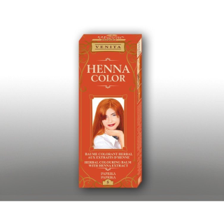 HENNA 75ML BYLINNÝ BALZAM COLOR 5 PAPRIKA