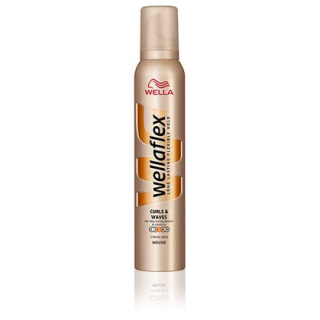 WELLAFLEX 200ML PENOVÉ TUŽIDLO CURL&WAVES 3