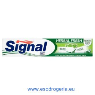 Signal Family zubná pasta herbal fresh 75ml