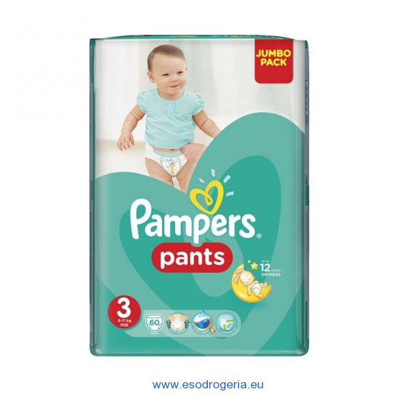 Pampers pants midi 3 6-11kg 60ks