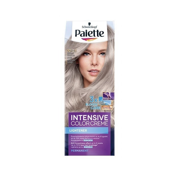 Palette Intensive color creme 12-21 strieborná popolavá blond